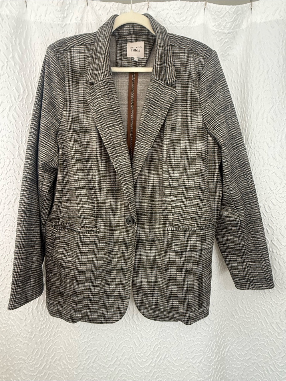 Autres Filles Houndstooth Blazer – XL